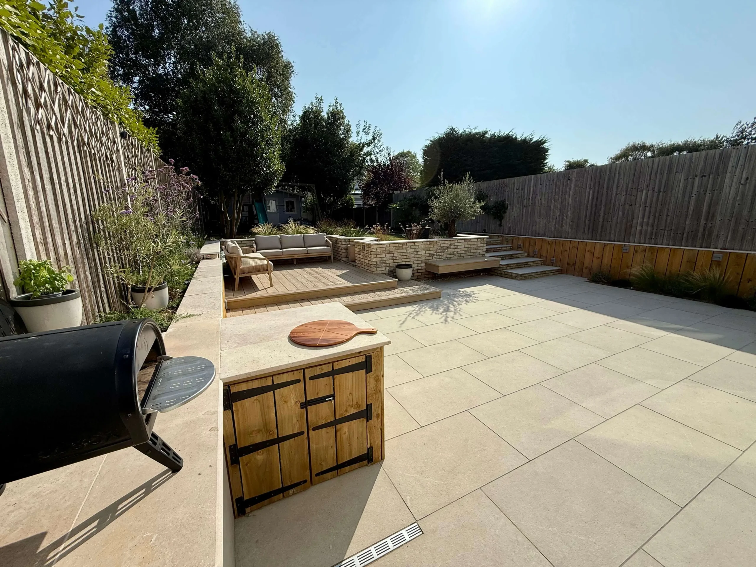 Landscaped garden in Parkstone
