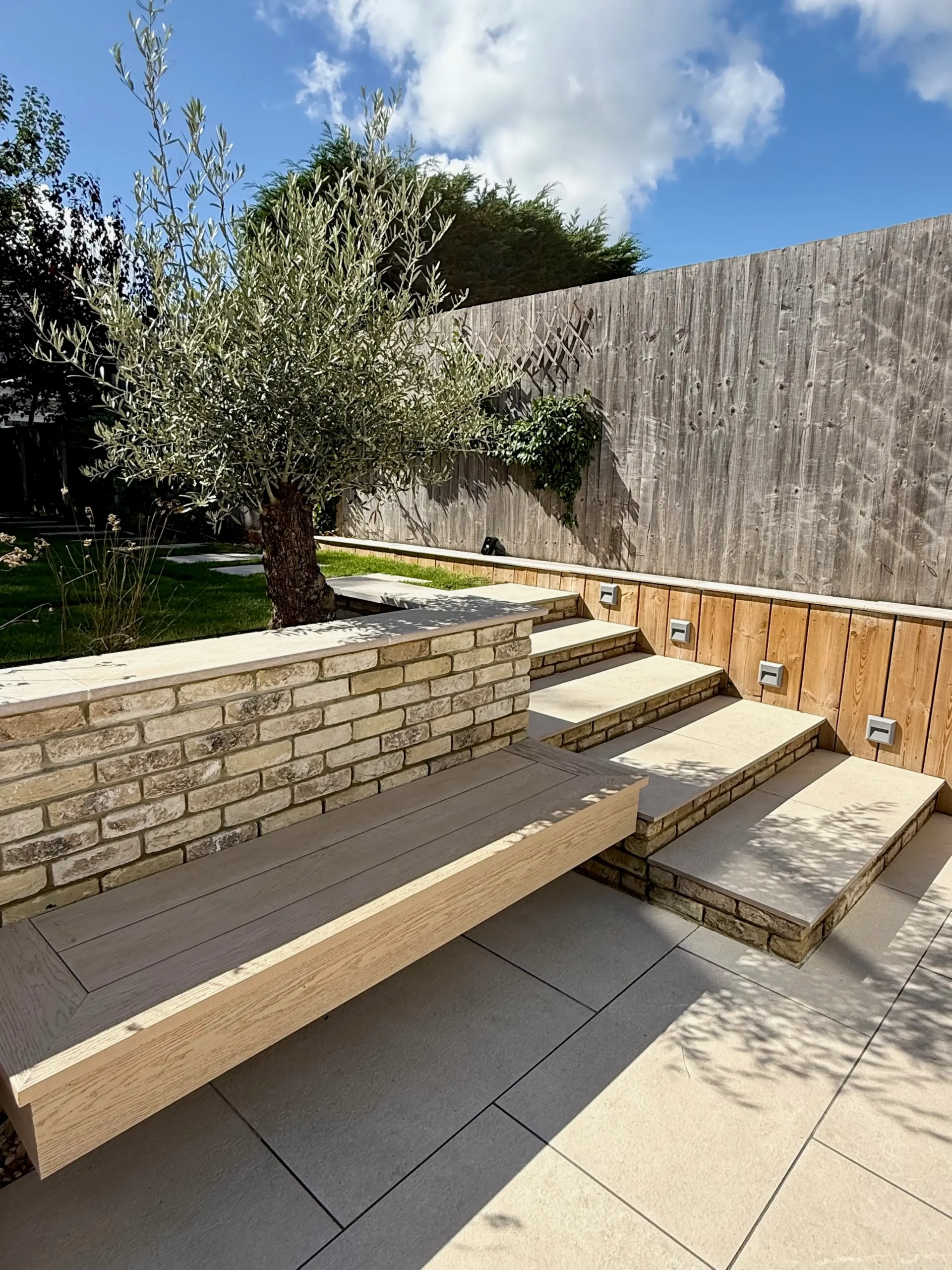 Contemporary garden design in Parkstone