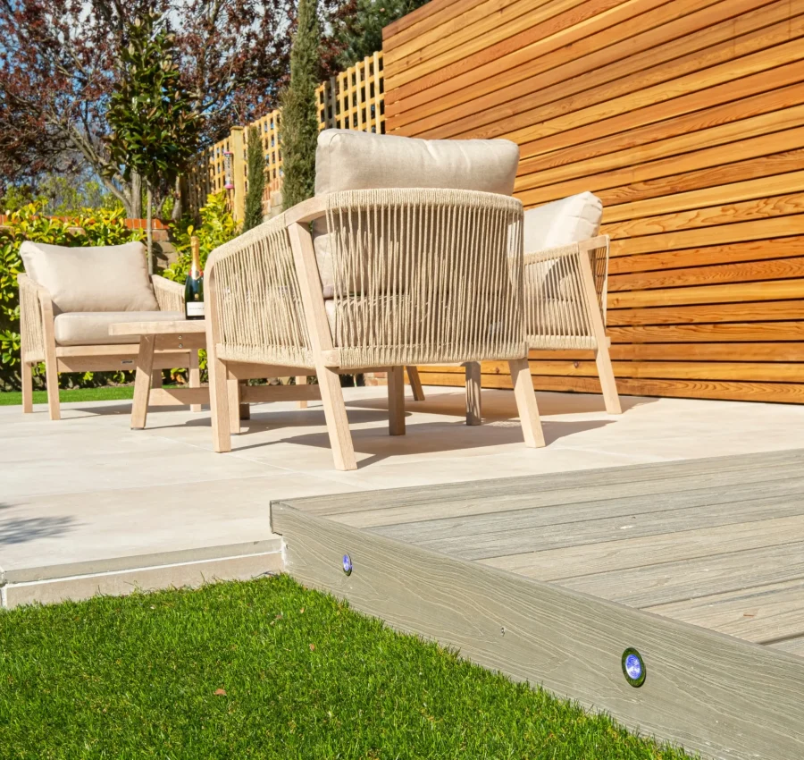 Luxury outdoor decking